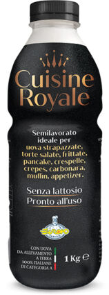 Cuisine Royale Eurovo: preparato a base di uova, senza lattosio, pronto all'uso.