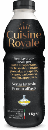 Cuisine Royale Eurovo: preparato per uova strapazzate, pancake, senza lattosio.