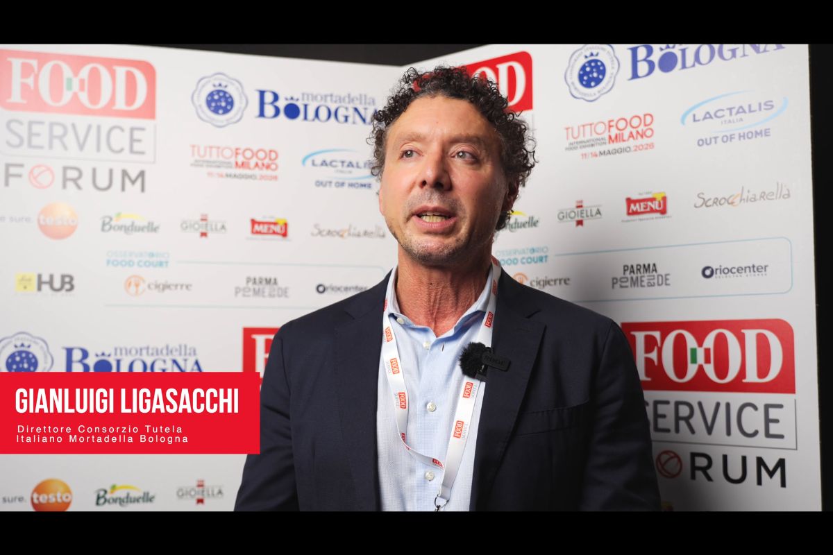 Gianluigi Ligasacchi, Consorzio Mortadella Bologna al Food Service Forum 2025. Horeca e sinergie.