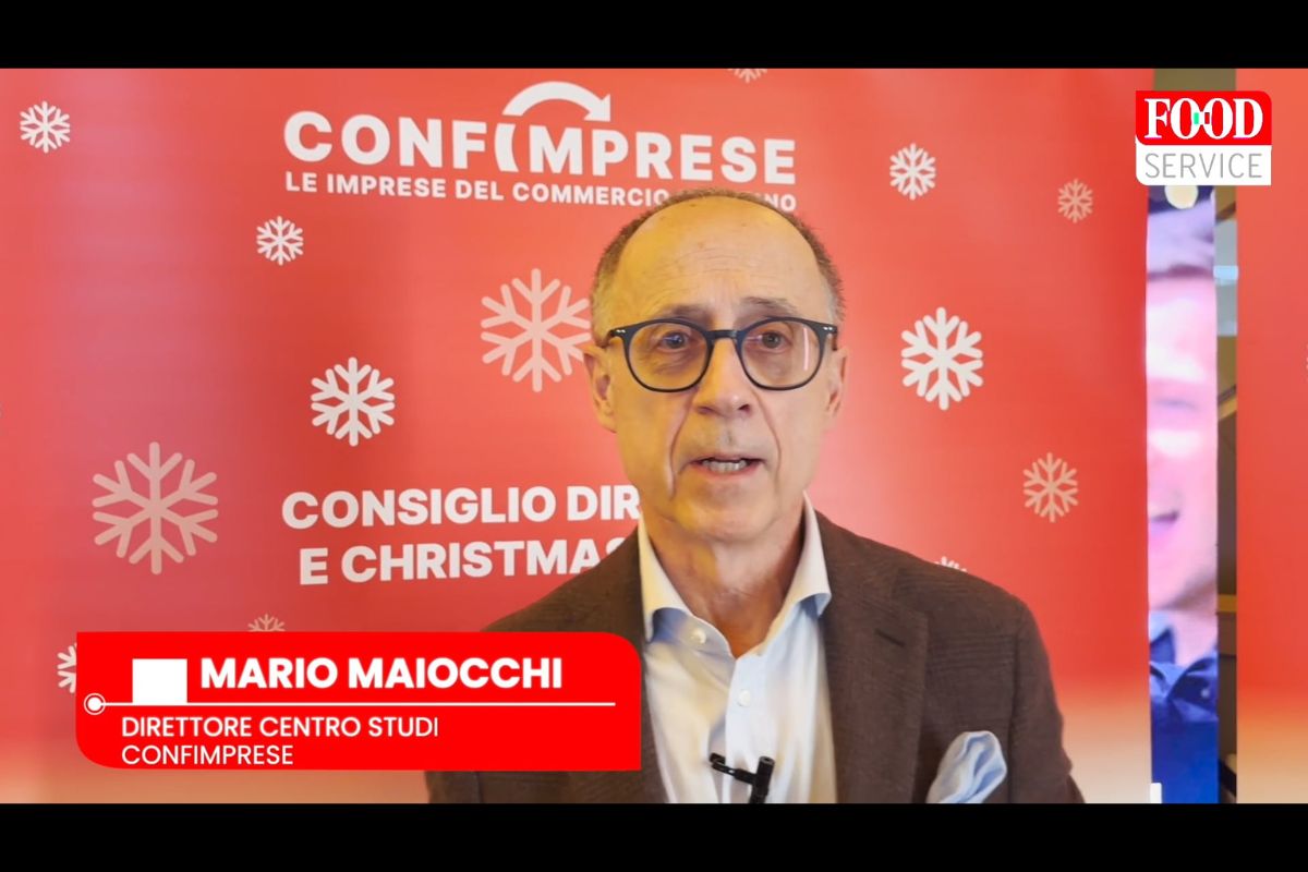 Mario Maiocchi, Direttore Centro Studi Confimprese. Ristorazione e consumi nel 2025.