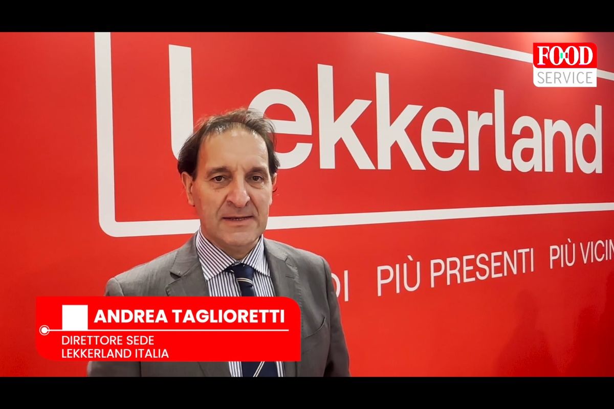 Andrea Taglioretti, Direttore Lekkerland Italia. Food service e distribuzione automatica.