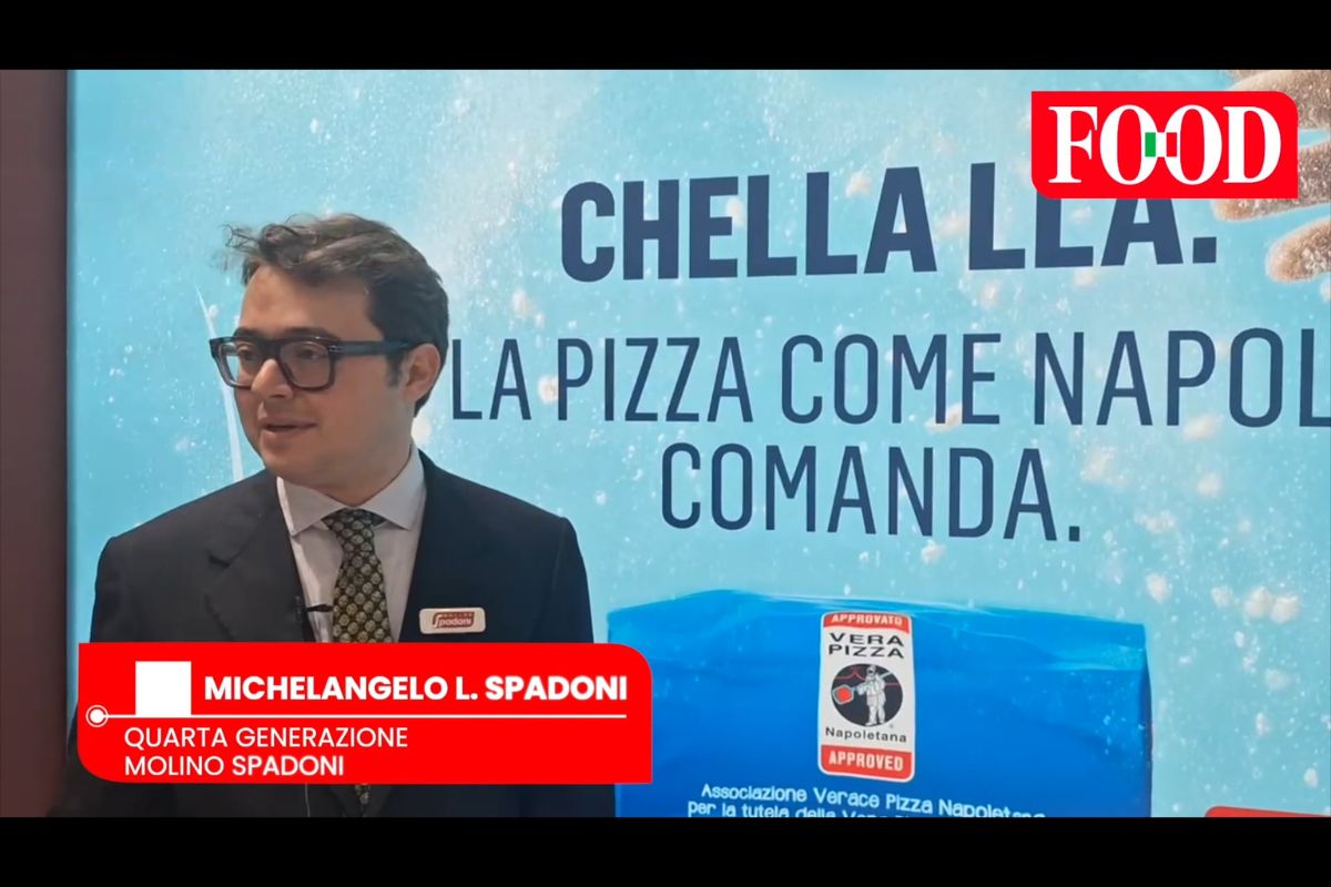 Michelangelo Spadoni, Molino Spadoni. Farina per pizza napoletana Verace Pizza Napoletana approvata.