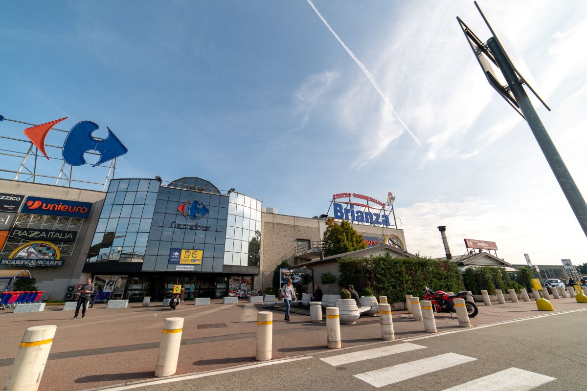 Centro Commerciale Brianza. Svicom gestisce portfolio retail Carmila Italia.