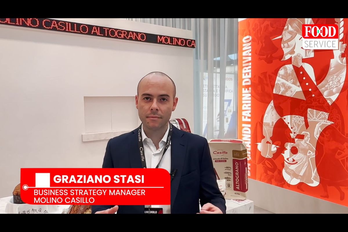 Graziano Stasi, Molino Casillo. Business strategy manager, farina Altograno Casillo.