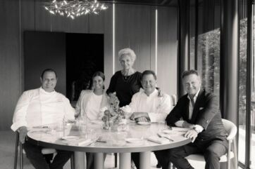 Famiglia Cerea e Ruffini, Gruppo Da Vittorio. Chef stellati a tavola, alta cucina.