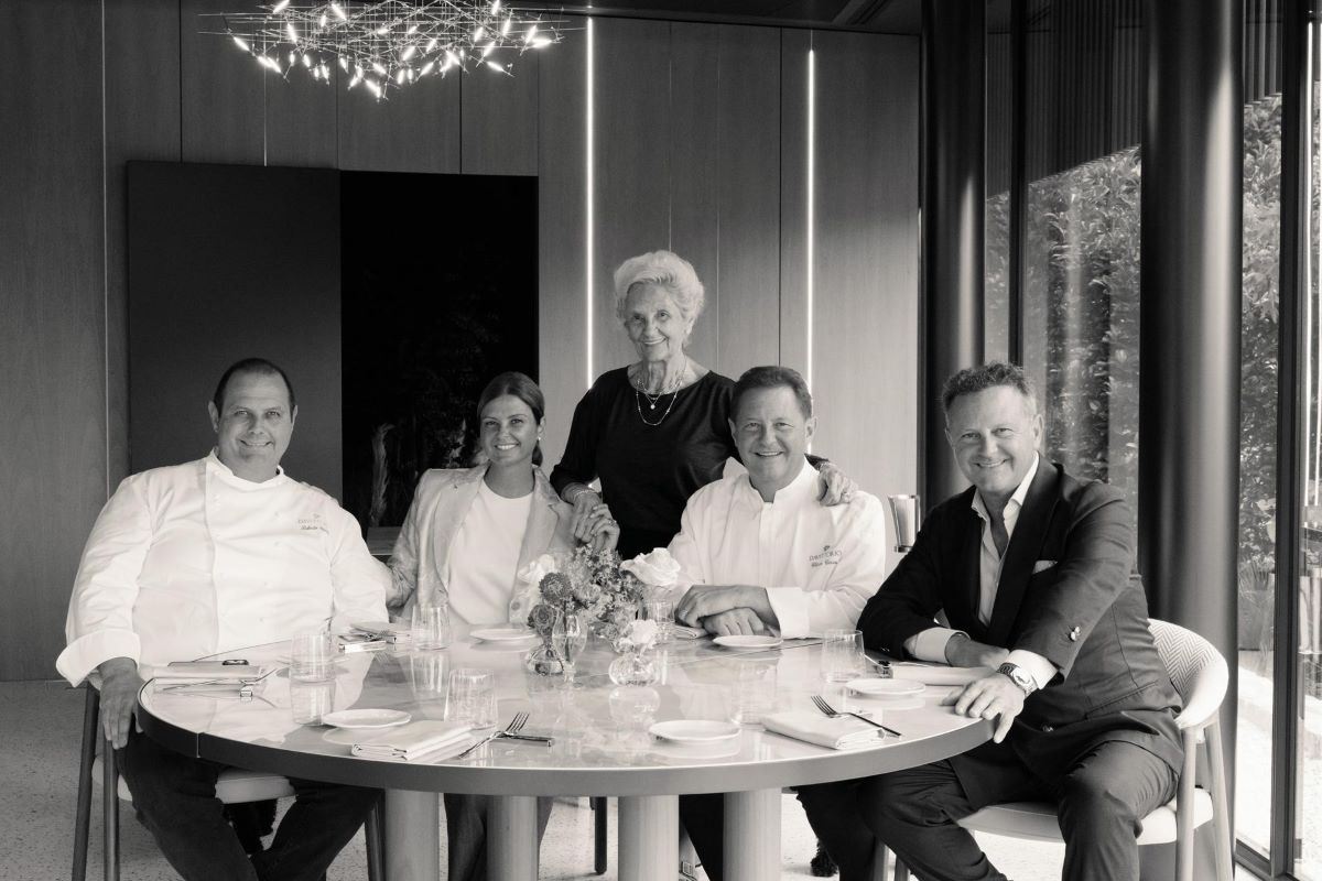 Famiglia Cerea e Ruffini, Gruppo Da Vittorio. Chef stellati a tavola, alta cucina.