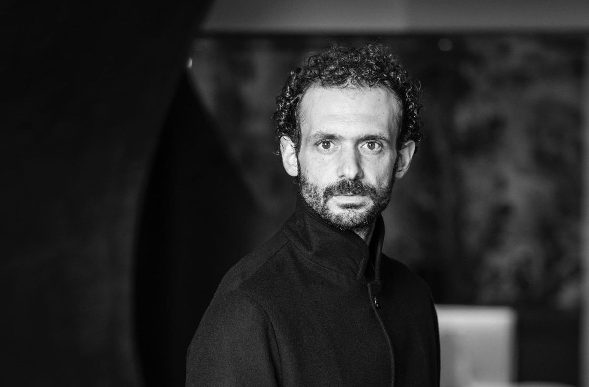 Ritratto in bianco e nero di Pietro Ruffini, Gruppo Da Vittorio. Alleanza Cerea-Ruffini.