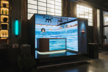 Bar Gin Mare The Maretender: cocktail, performance. Design moderno, atmosfera mediterranea. #GinMare #Maretender