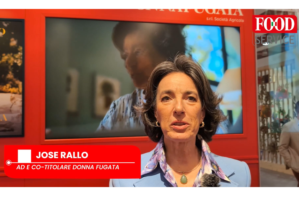 Jose Rallo di Donnafugata a Vinitaly 2026. Innovazione e strategie del brand vinicolo siciliano.