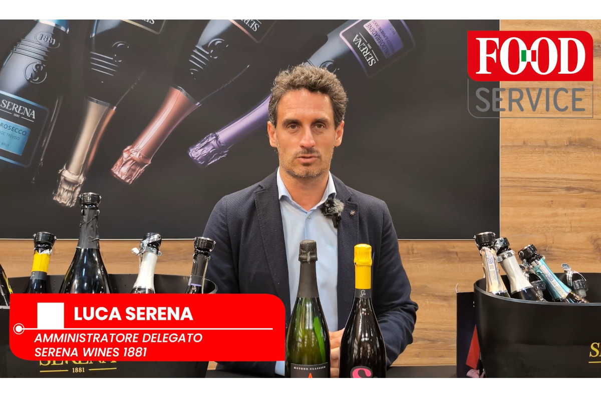 Luca Serena presenta Serena Wines 1881 a Vinitaly 2026. Metodo Classico, Prosecco.
