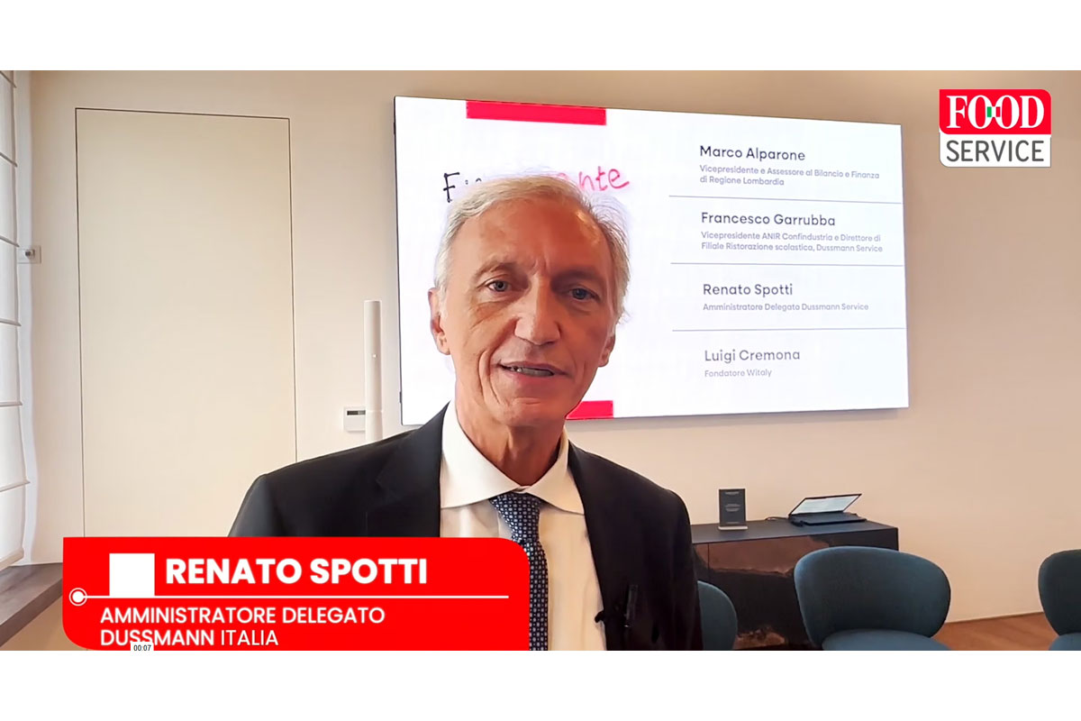 Renato Spotti, Amministratore Delegato Dussmann Italia, parla della sfida della ristorazione collettiva