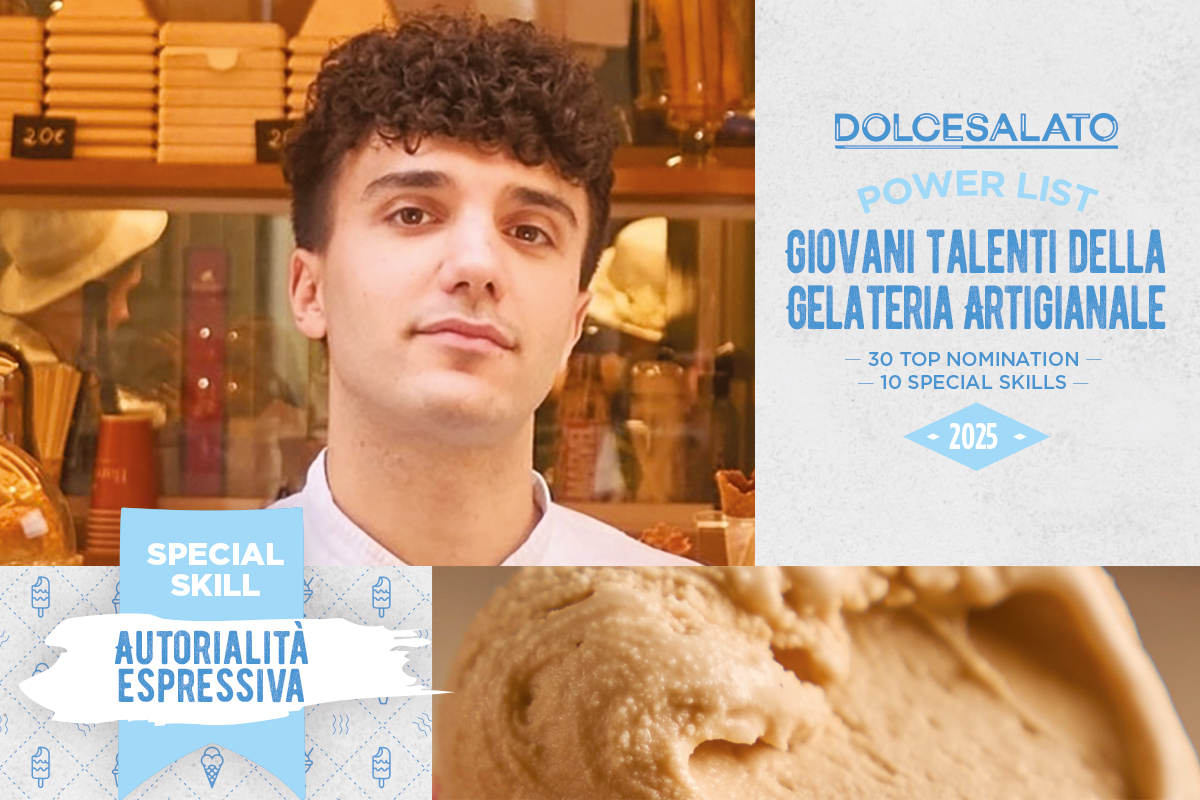 Pierpaolo Portogallo, talento gelateria artigianale. Autorialità espressiva, giovani promesse 2025.