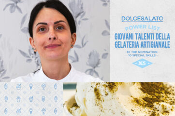 Erika Quattrini, giovane talento della gelateria artigianale. DolceSalato Power List 2025. Gelato artigianale.