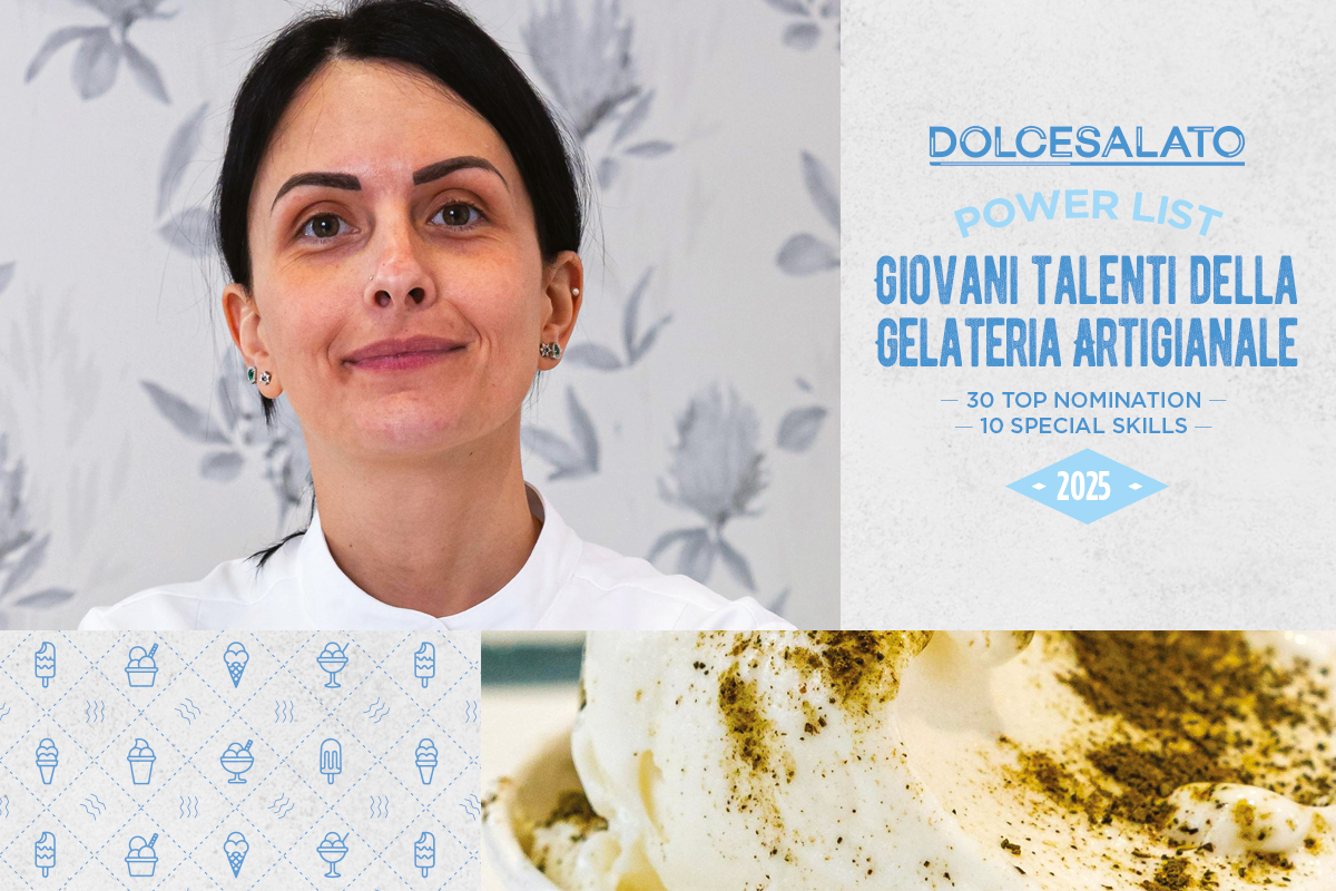 Erika Quattrini, giovane talento della gelateria artigianale. DolceSalato Power List 2025. Gelato artigianale.