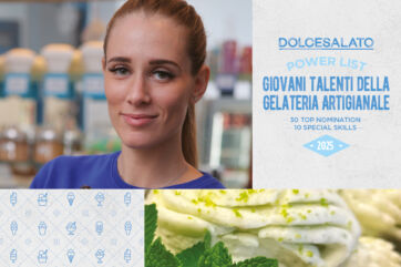 Lavinia Mannucci, giovane talento della gelateria artigianale italiana.