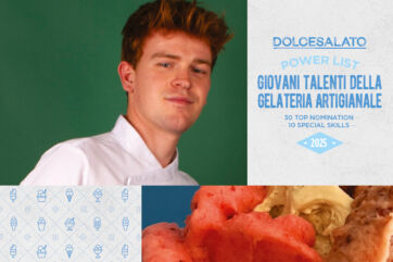 Lorenzo Giacobazzi, giovane talento gelateria artigianale. Dolce Salato Power List 2025.