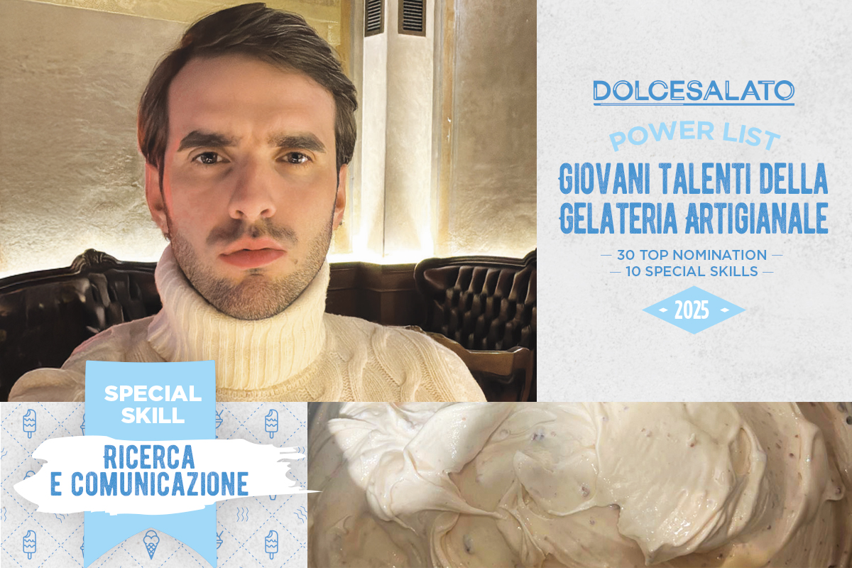 Paolo De Stefano, esperto in ricerca e comunicazione. Giovani talenti gelateria artigianale.