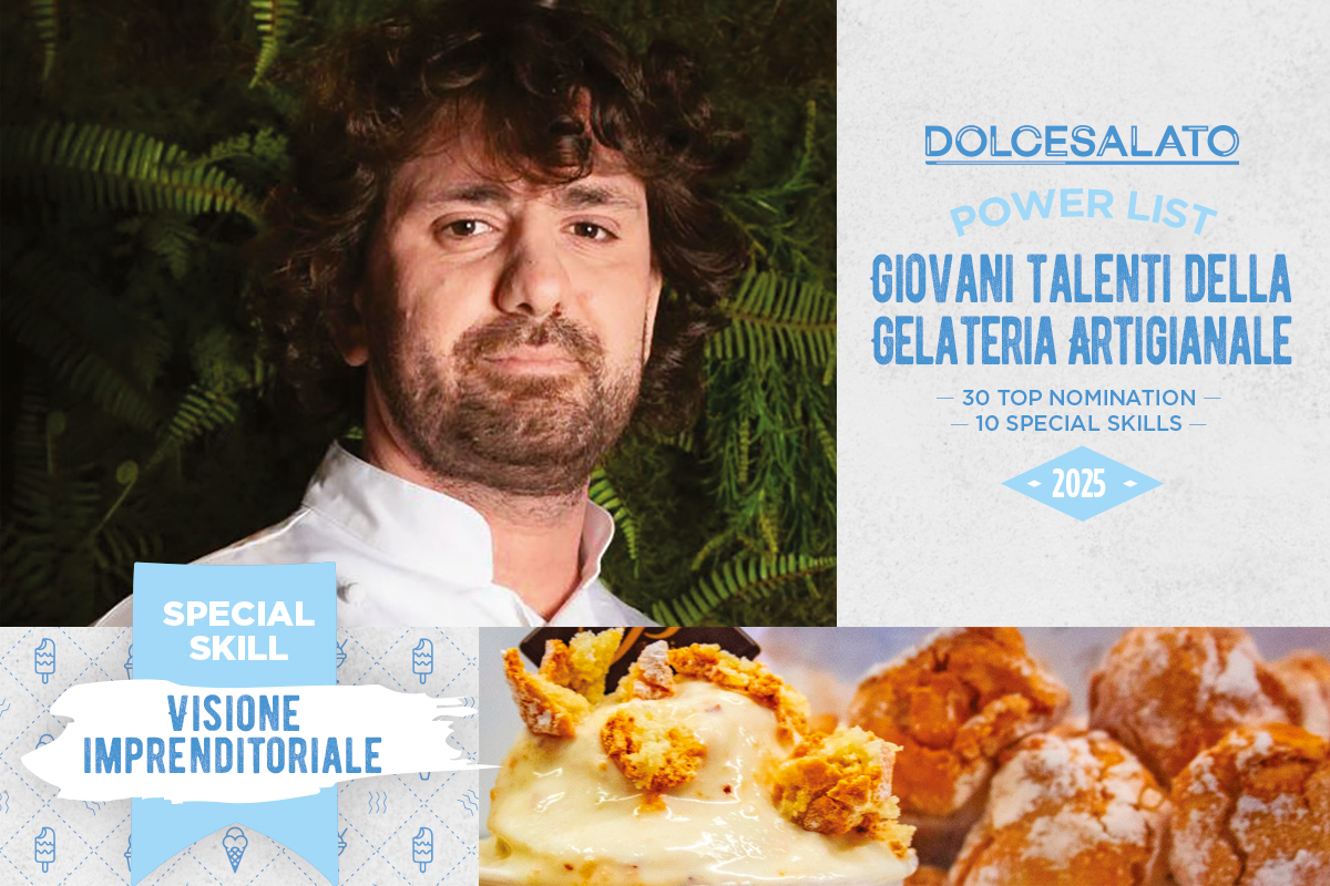 Stefano D'Onofrio, gelateria artigianale. Giovani talenti con visione imprenditoriale.