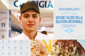 Thomas Infanti, giovane talento gelateria artigianale. Dolce e Salato Power List 2025.