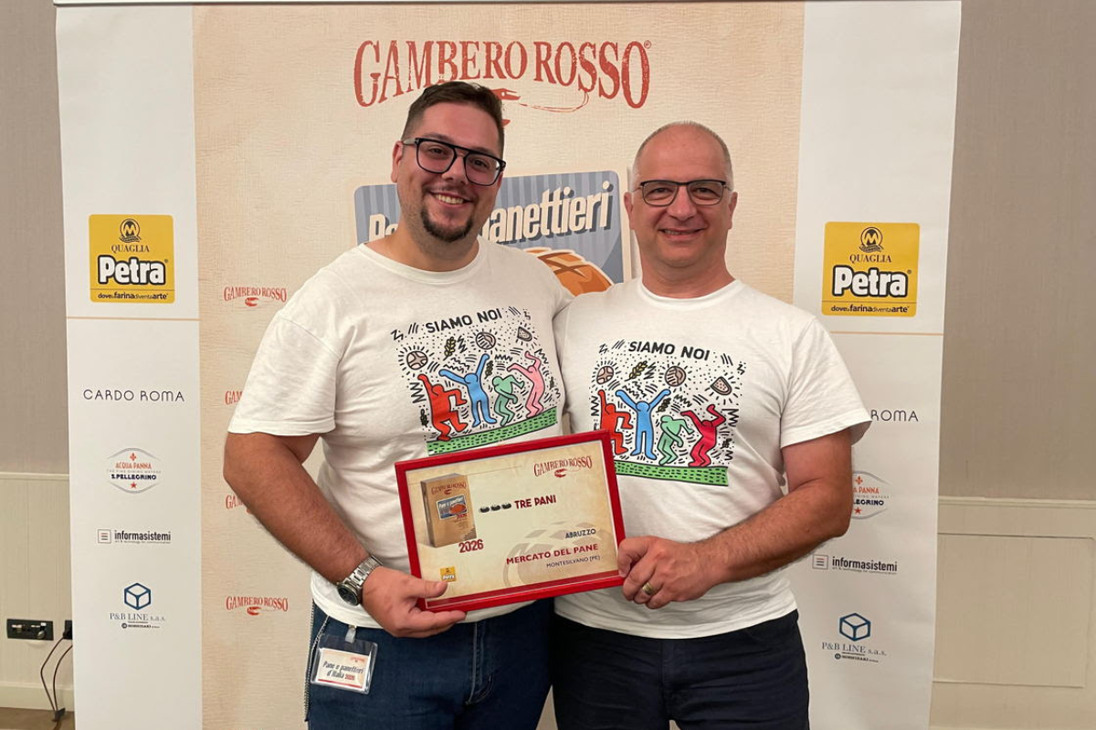 Mercato del Pane premiato dal Gambero Rosso. Riconoscimento per i panettieri artigianali. Pani d'eccellenza.