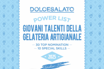 Power List Gelateria Artigianale: giovani talenti under 35. Top nomination e special skills. Rivoluzione gelatieri 2025.