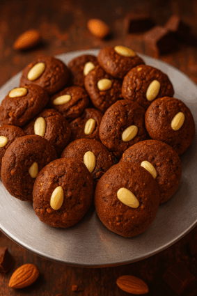 Dolcetti Sasanelli di Nicola Giotti. Biscotti di Halloween con mandorle, alta pasticceria.