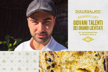 Andrea Di Liddo, giovane talento dei grandi lievitati. DolceSalato Power List 2025.