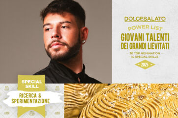 Giuseppe Buoninconti, giovane talento dei lievitati. Dolcesalato Power List 2025. Ricerca e sperimentazione.