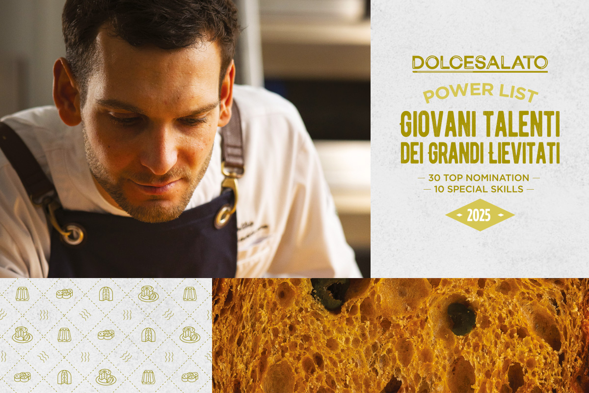 Mattia Casabianca, giovane talento dei grandi lievitati Dolcesalato 2025. Panettone artigianale.