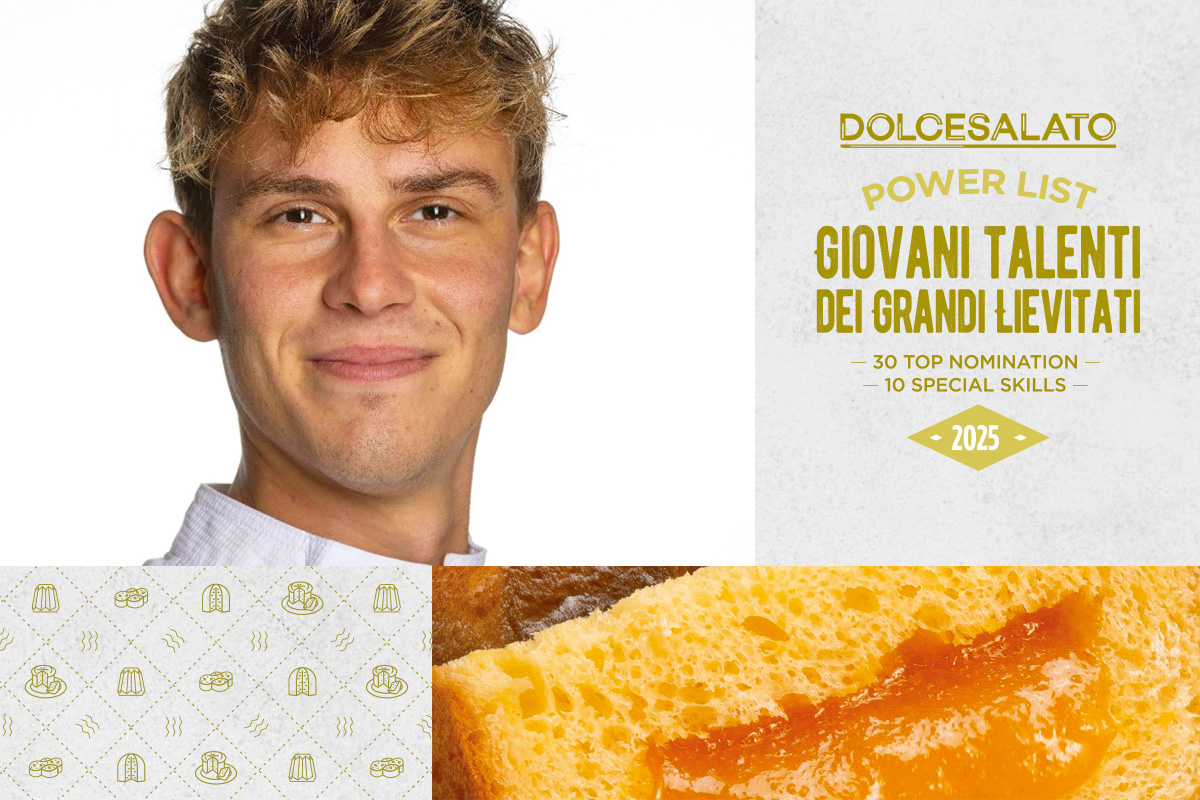 Mirko Scarani, giovane talento dei grandi lievitati. Dolcesalato Power List 2025.