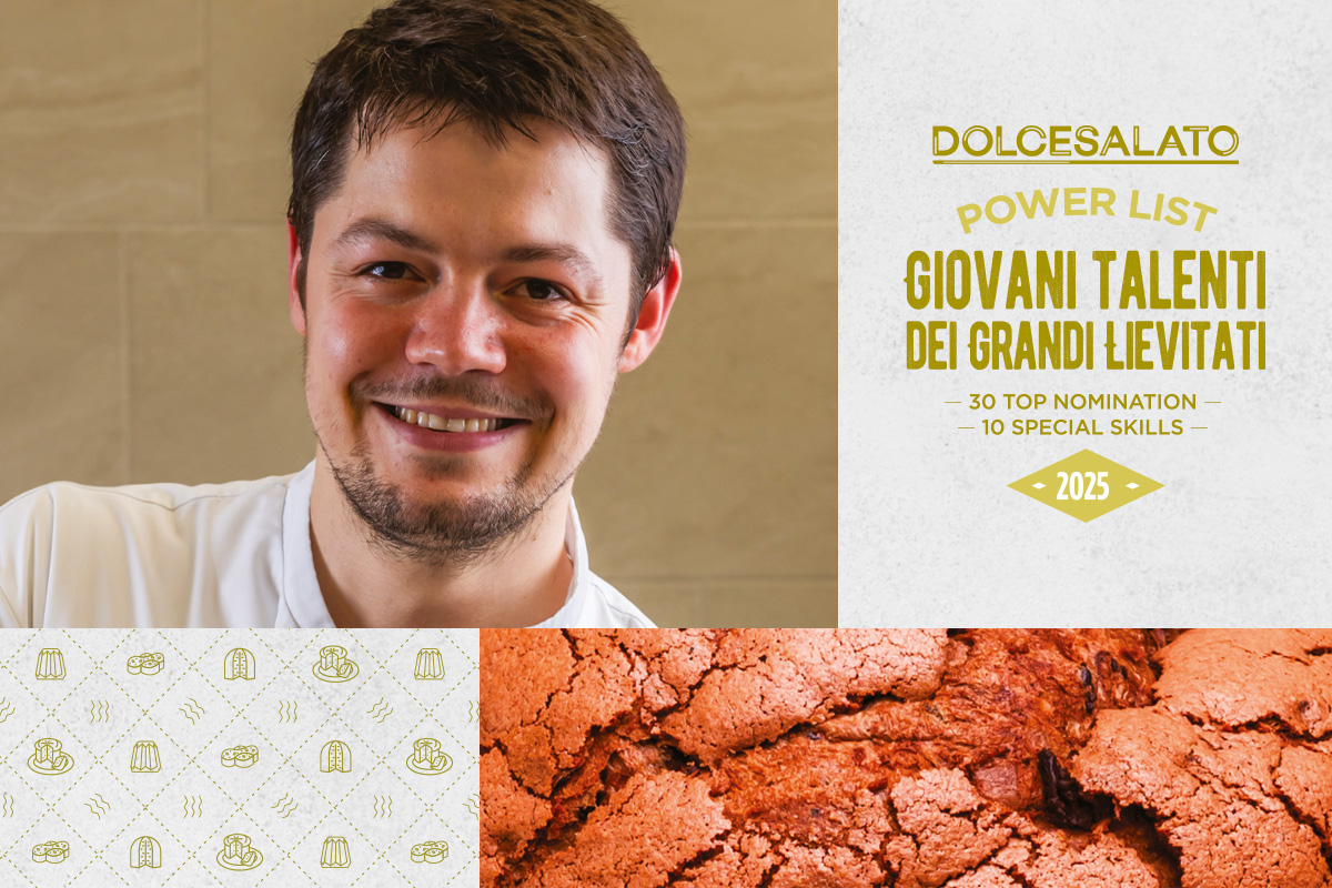 Nicola Zanella, giovane talento dei grandi lievitati. Dolcesalato Power List 2025.