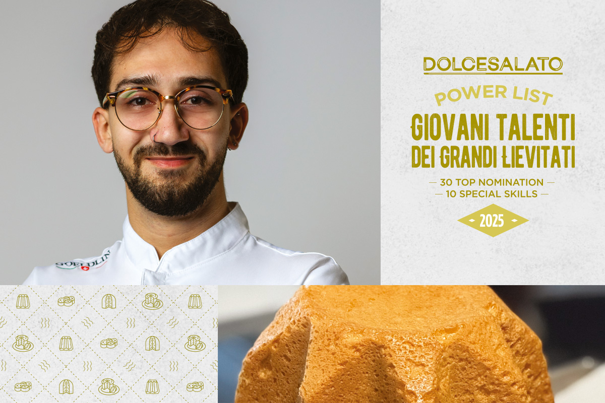 Simone Biasato, giovane talento dei grandi lievitati 2025, Dolcesalato. Pandoro artigianale.