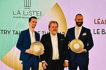 Davide Comaschi premiato da La Liste come miglior talento internazionale.