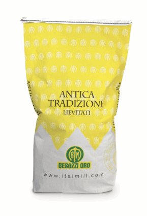 Farina per panettone al caffè, Antica Tradizione Lievitati Besozzi Oro.