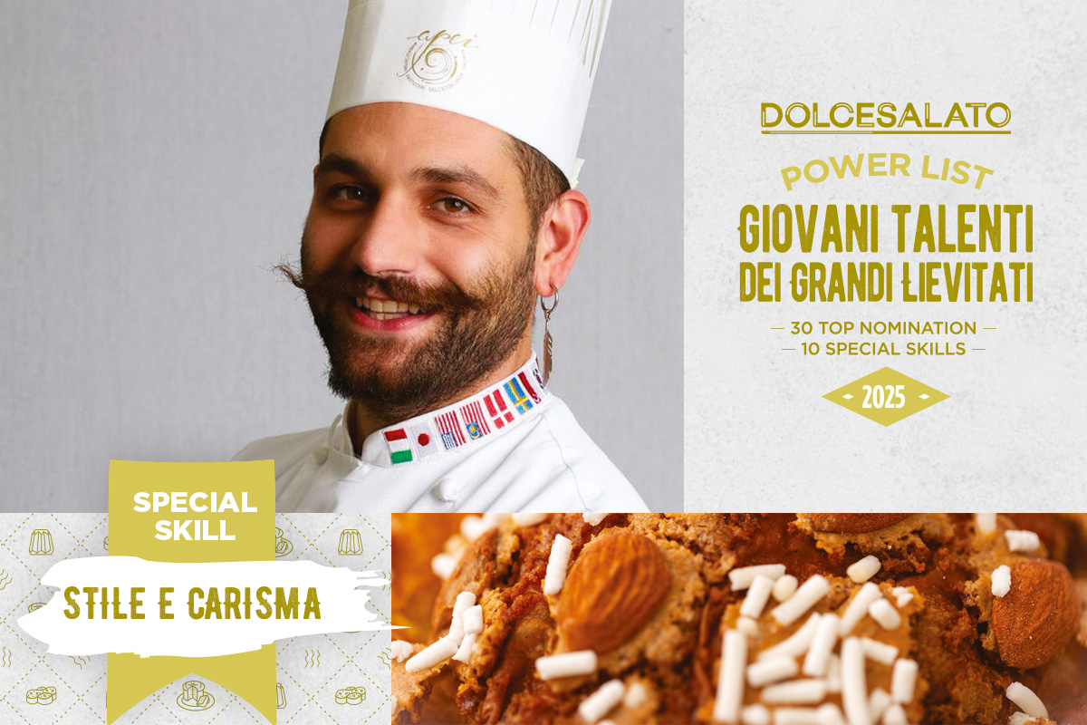 Vincenzo Donnarumma, chef pasticcere. Giovani talenti dei grandi lievitati, stile e carisma.