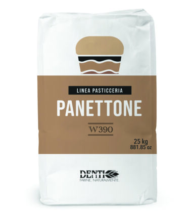 Farina per panettone artigianale. Ingredienti per pasticceria, alta qualità Denti.
