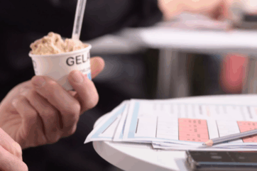Gelato Festival World Masters: assaggio di gelato artigianale al Sigep.