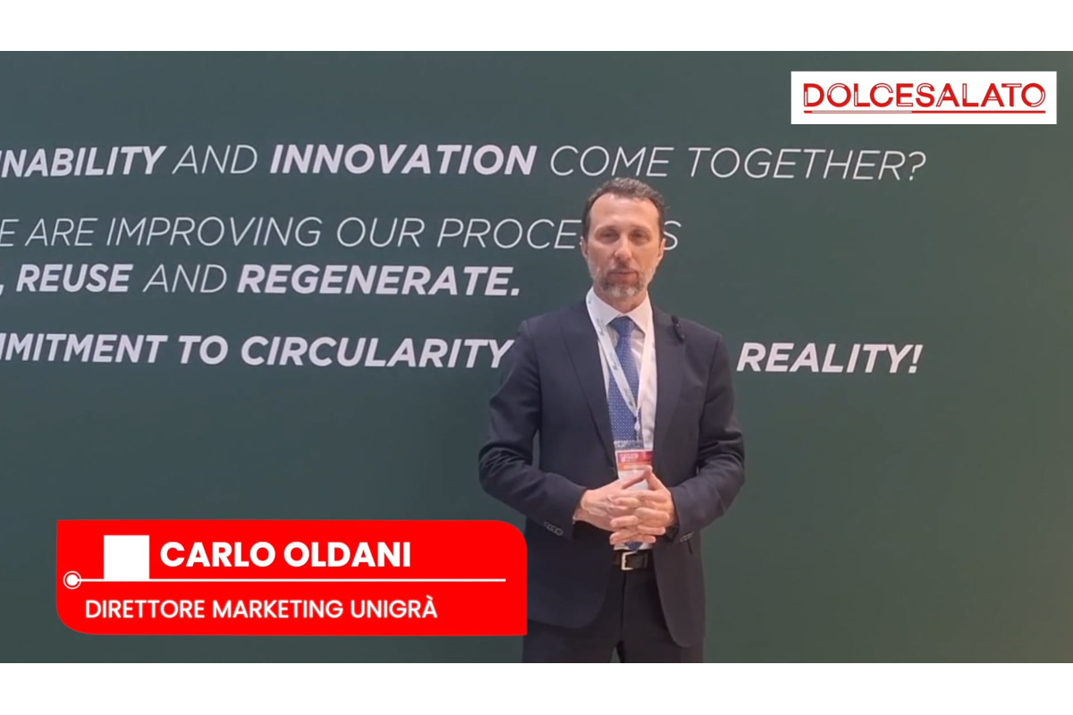Carlo Oldani, Direttore Marketing Unigrà, a Sigep 2026. Novità plant-based e wellness.