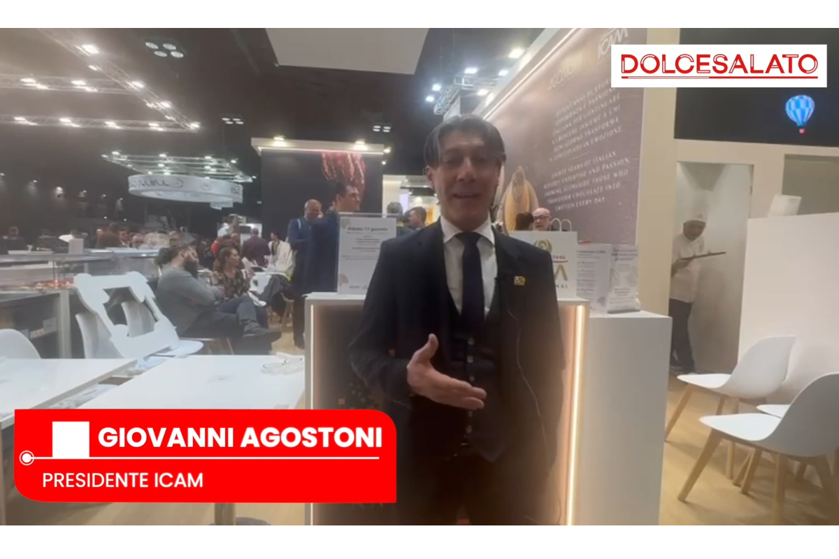 Giovanni Agostoni, Presidente ICAM, a Sigep. Cioccolato ICAM: 80 anni di eccellenza bean-to-bar.