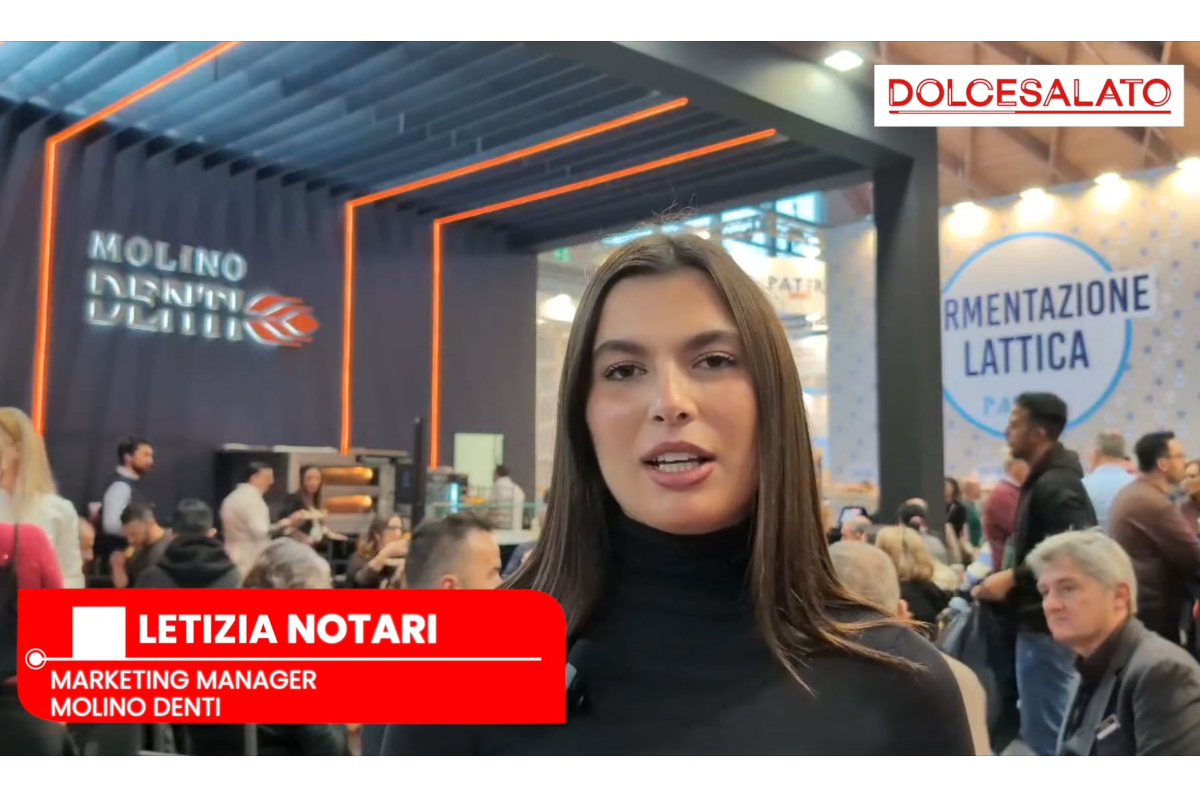 Letizia Notari, Marketing Manager Molino Denti, a Sigep 2026. Innovazione pasticceria professionale.