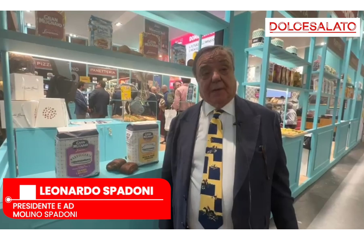 Sigep 2026: Leonardo Spadoni, Presidente Molino Spadoni, farine Gran Mugnaio per pizza e pasticceria.