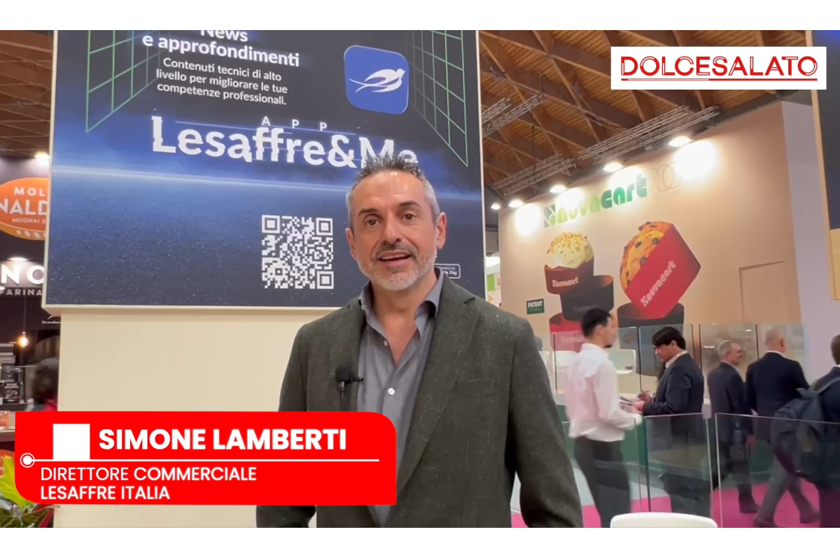 Simone Lamberti, Direttore Commerciale Lesaffre Italia, a Sigep 2026. Stand fiera, innovazione e AI.