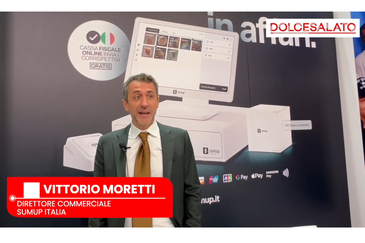 Vittorio Moretti, SumUp Italia, a Sigep 2026. Soluzioni POS e pagamenti digitali per il punto vendita.