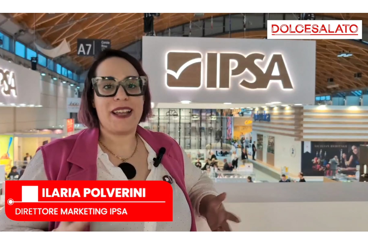 Ilaria Polverini, direttore marketing IPSA, a Sigep 2026. Stand IPSA, innovazione foodservice.
