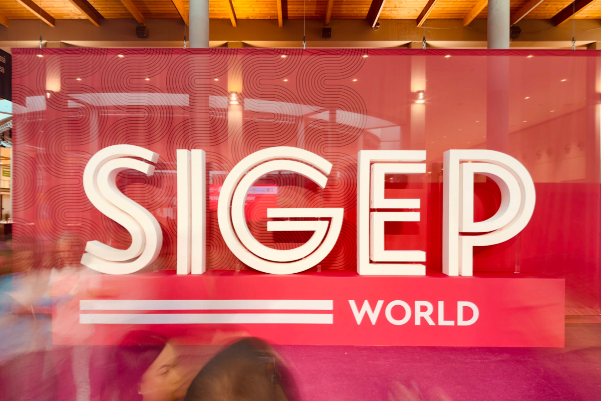 Logo SIGEP World: fiera internazionale foodservice, dolciario, caffè e panificazione artigianale.