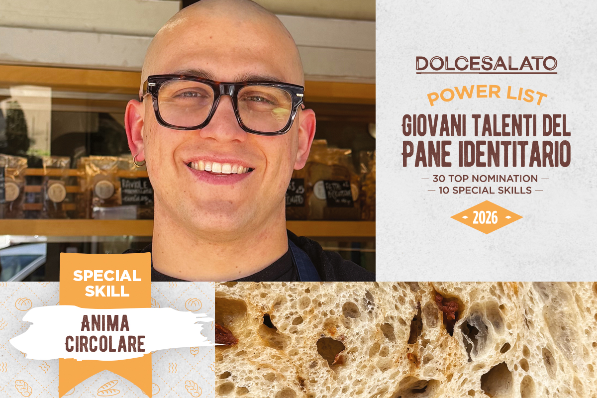 Francesco Bonfiglioli, giovane talento del pane identitario, Dolcesalato. Bozza automatica.