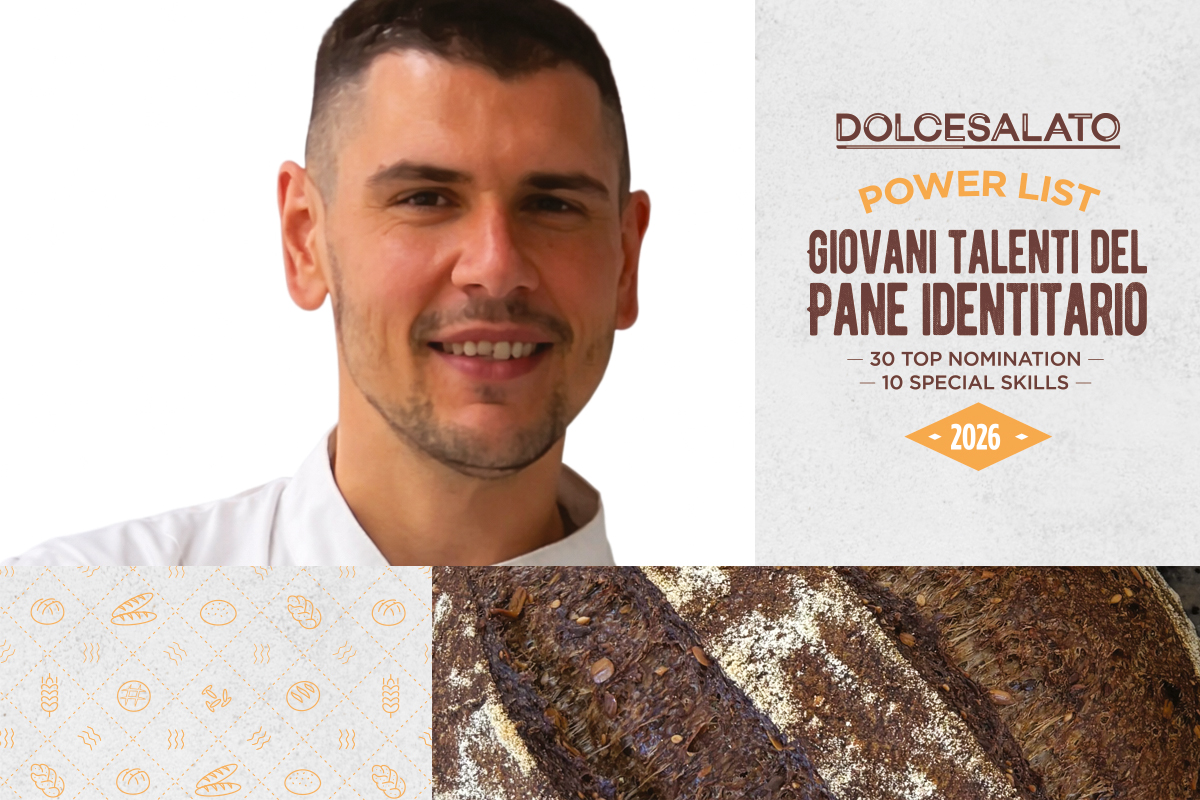 Francesco Palumbo, giovane talento del pane identitario. Dolcesalato Power List.