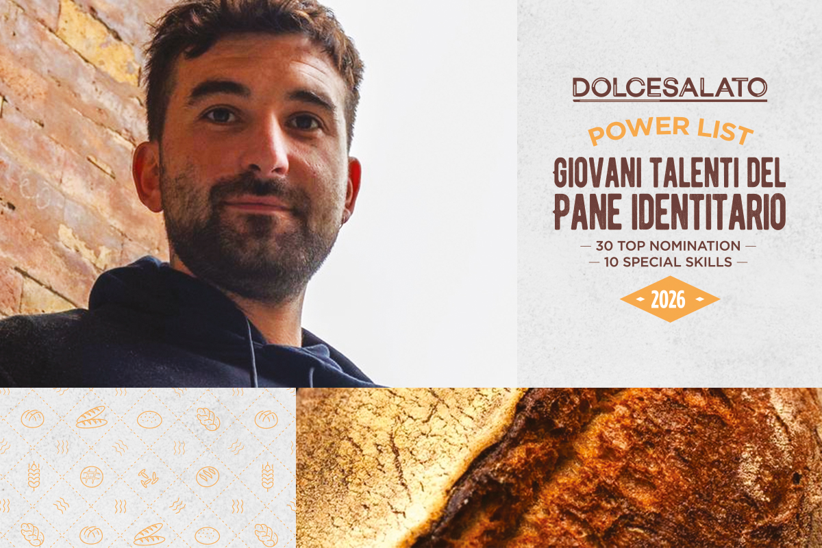 Massimo Ingegni, giovane talento del pane. Power List Dolcesalato 2026.