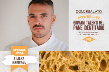 Michele Vetrano, giovane talento del pane. Dettaglio pasta madre e filiera radicale.