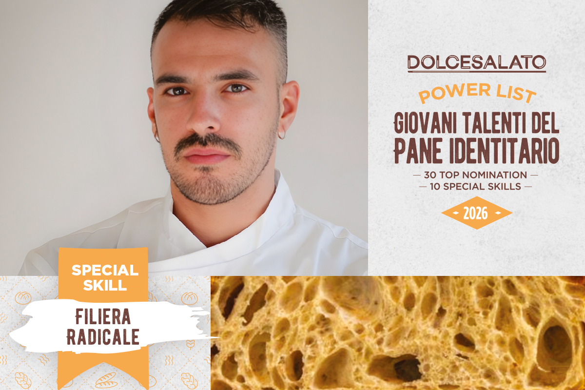 Michele Vetrano, giovane talento del pane. Dettaglio pasta madre e filiera radicale.